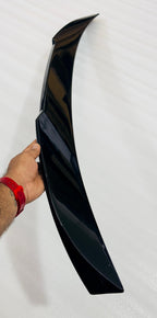 ABS Rear Trunk Car Wing Spoiler Car Wings M4 Style VW Virtus Skoda Slavia Glossy Black Lip Decorative Spoiler