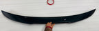 ABS Rear Trunk Car Wing Spoiler Car Wings M4 Style VW Virtus Skoda Slavia Glossy Black Lip Decorative Spoiler