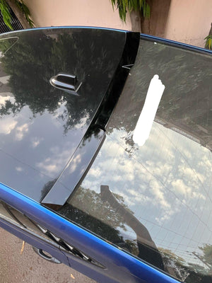 ABS Roof Spoiler Compatible with Virtus Slavia Volkswagen Skoda Glossy Black Trunk Spoiler Exterior Accessories for Car Decoration