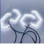 4PCS/Set RGB APP Angel Eyes LED Halo Rings 12V 24V Headlights Auto Car DRL Angel Eyes Led Headlights Car Accessories