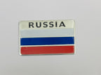 Flag Metal Sticker Flag (5cmx8cm) 3D Metal Flag Logo Logo, Car Emblem 3D Badge Auto Racing Sport Sticker Decal Decorative Acessory Metal Sticker