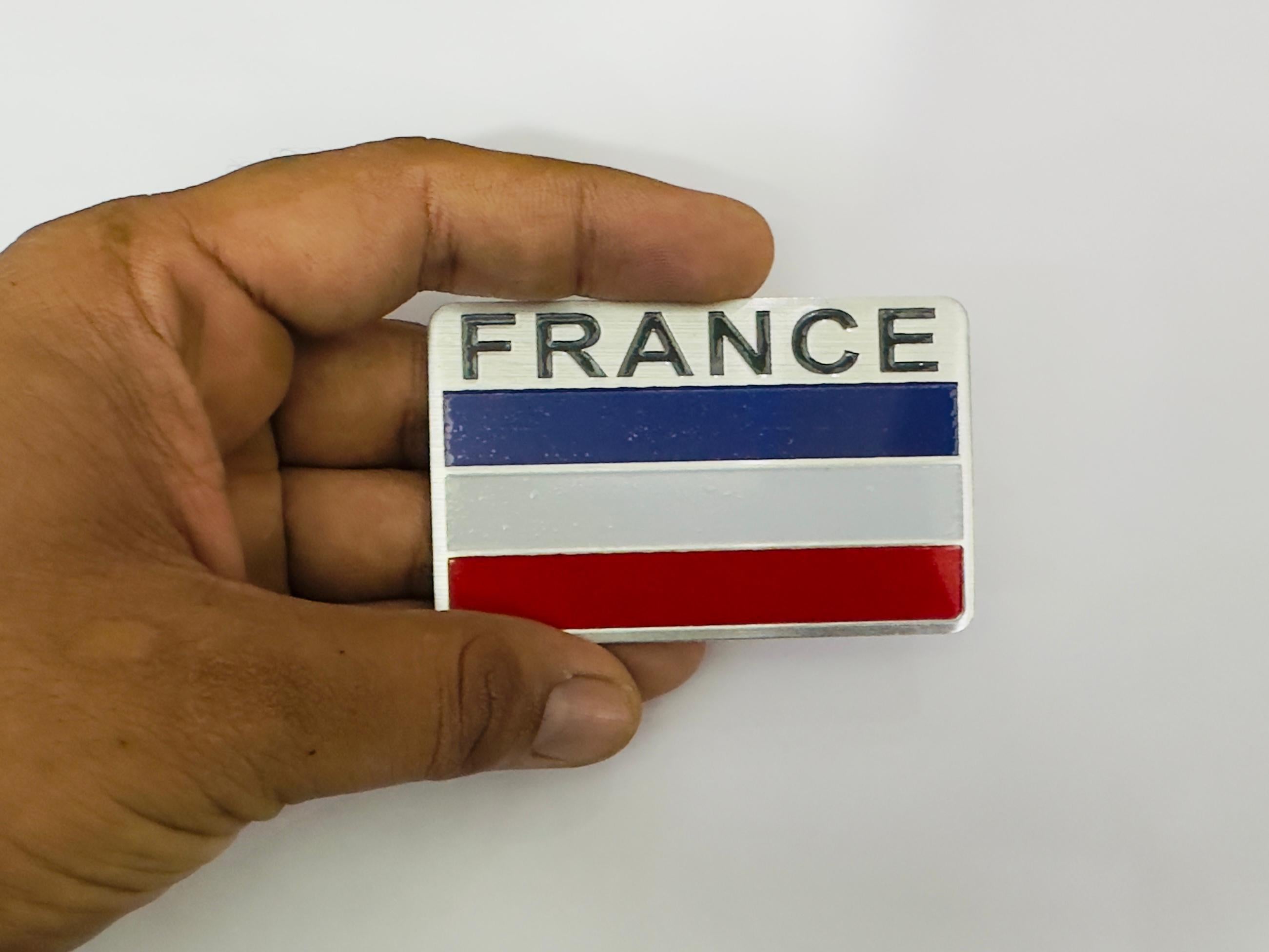 Flag Metal Sticker Flag (5cmx8cm) 3D Metal Flag Logo Logo, Car Emblem 3D Badge Auto Racing Sport Sticker Decal Decorative Acessory Metal Sticker