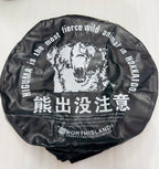 Bear Soft Rear Wheel Stepney Cover 16 Inch 17 Inch Tyre Tire Cover Fit for All Vehicle Spare Tire Tyre Cover, Universal 4X4 Car Tire Tyre Stylish Protection Accessories