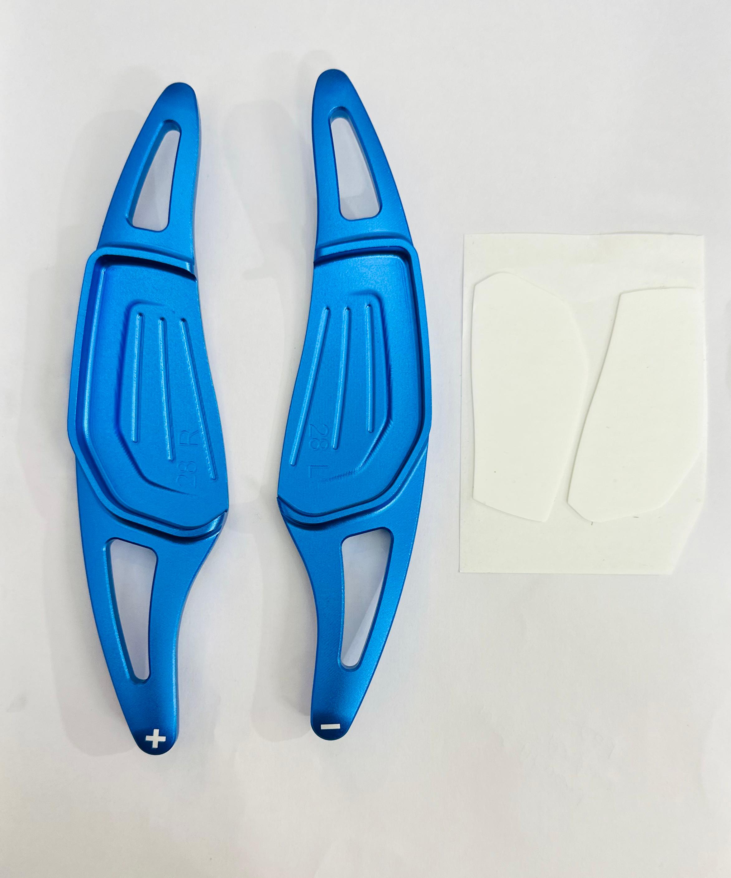 CNC Aluminium Alloy Metal Paddle Shifter Car Interior Styling Extension Parts Car Paddle Shiifter Cover for Decoration Auto Accessories. (Skoda Paddle Shifter)