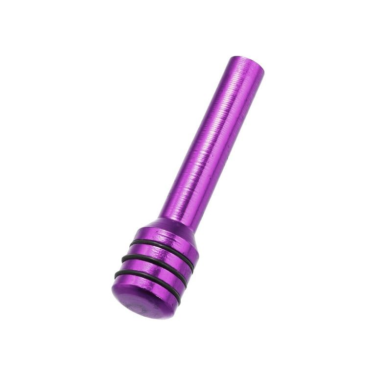 Aluminum Alloy Car Door Lock Pin Car Interior Decor Door Lock Pull Pin Auto Accessory Universal for All Cars Auto Accessories. (2PC Purple Door-Lock PIN)
