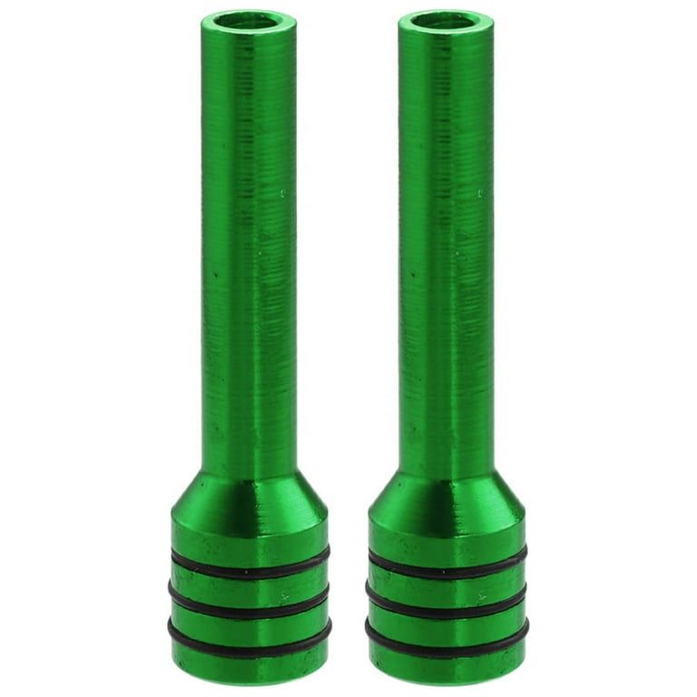 4PC GREEN Aluminum Alloy Car Door Lock Pins Car Interior Decorative Door Lock Pull Pin Auto Accessory Universal for All Cars Auto Accessories.