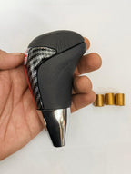 TRD G-R Carbon Design Gear Shift Knob Gear Knob Lever for Manual Car with 3 Adapters TRD G-R Universal Fit Gear Stick Shift Knob