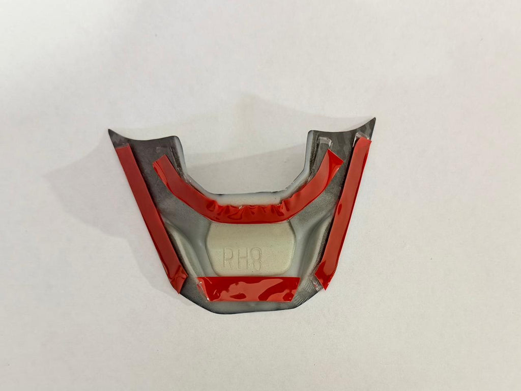 GT Steering Wheel Badge for Virtus Black-Red Car Steering Wheel Decoration for Car Compatible with Golf MK8.