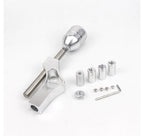 KTUNE Gear Shift Knob Adjustable Extender + Gear Shift KNOB Height Lever Extension Car Gear Shifter Extender Kit with 4 Adapters
