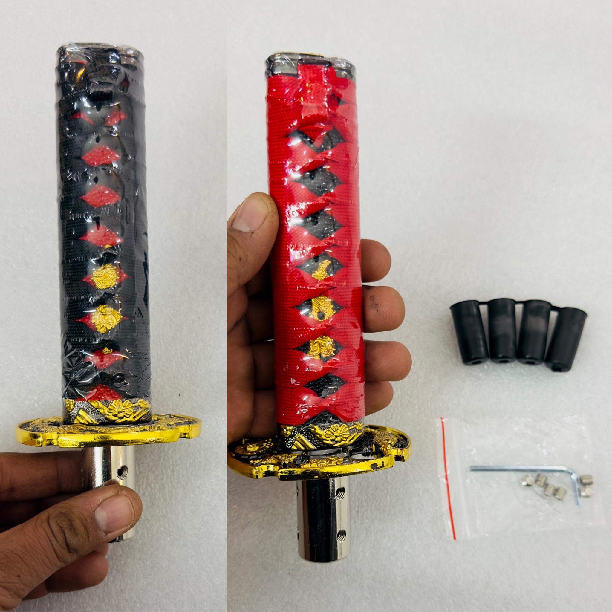 20cm Samurai Sword Katana Gear Shift Knob Gear Knob Universal Shifter Knobs Shift Gear Lever Shift Knobs Unique Design Knob Interior Accessories