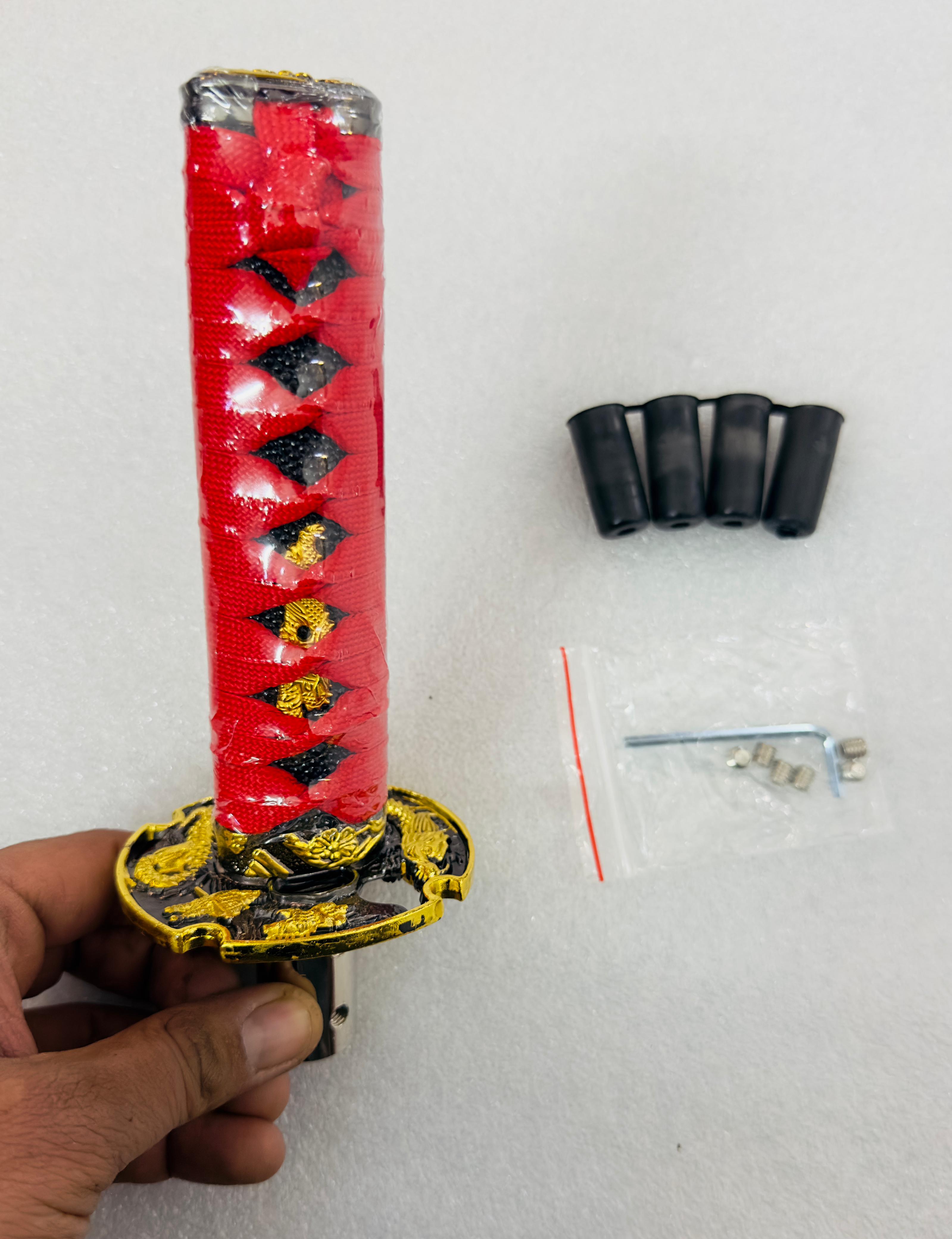 20cm Samurai Sword Katana Gear Shift Knob Gear Knob Universal Shifter Knobs Shift Gear Lever Shift Knobs Unique Design Knob Interior Accessories