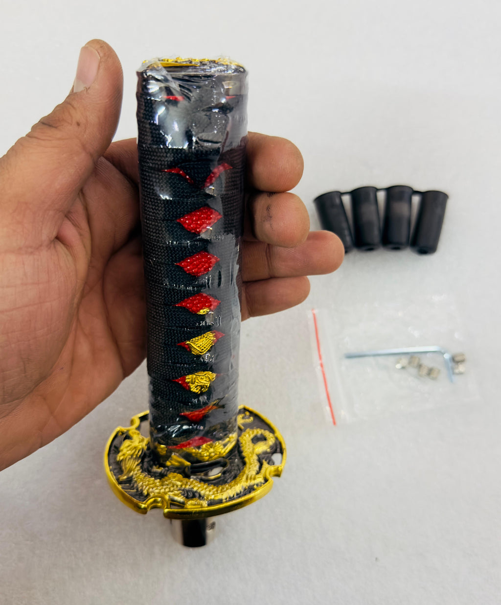 20cm Samurai Sword Katana Gear Shift Knob Gear Knob Universal Shifter Knobs Shift Gear Lever Shift Knobs Unique Design Knob Interior Accessories