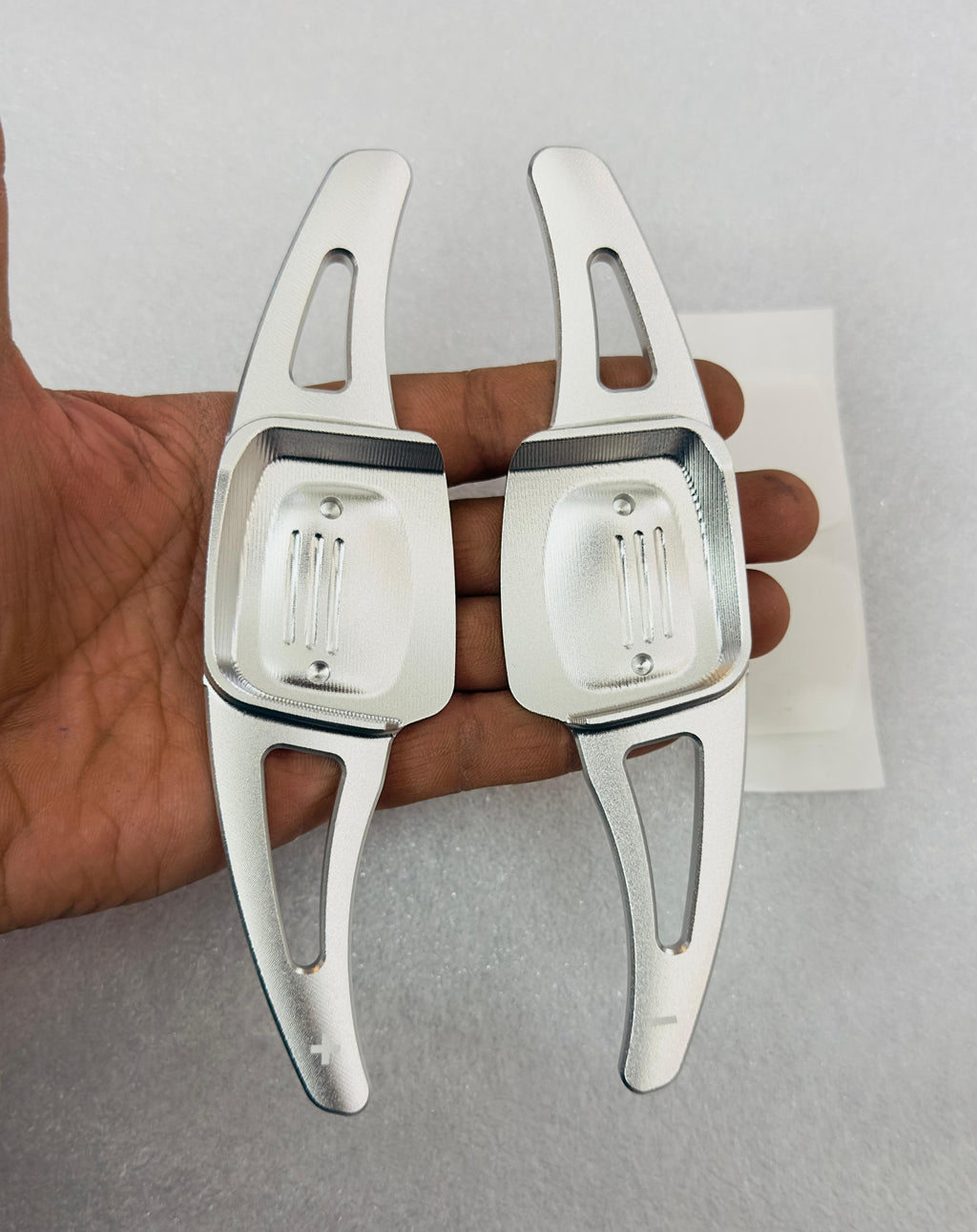 CNC Metal Virtus Paddle Shifter Car Paddle Shifter Interior Styling Parts Extensions Steering Wheel Paddles Shifter Cover