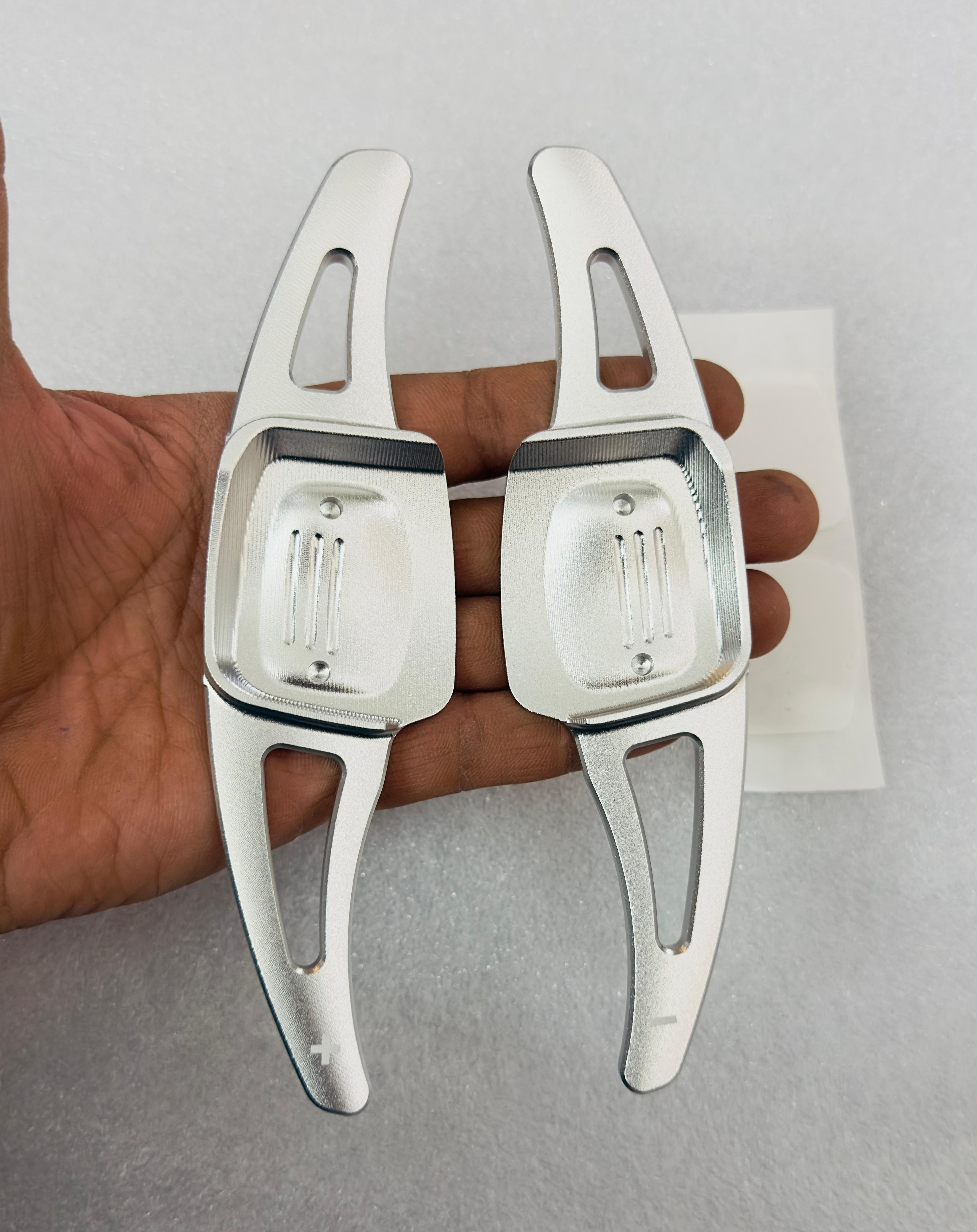 CNC Metal Virtus Paddle Shifter Car Paddle Shifter Interior Styling Parts Extensions Steering Wheel Paddles Shifter Cover