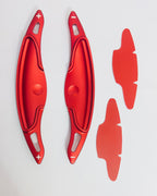 Red CNC Metal Paddle Shifter for Hyundai I-20 N-Line Venue N-Line Creta N-Line Interior Styling Parts Car Paddle Shifter Covers.