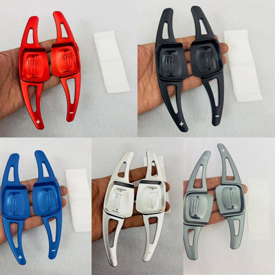 CNC Metal Virtus Paddle Shifter Car Paddle Shifter Interior Styling Parts Extensions Steering Wheel Paddles Shifter Cover