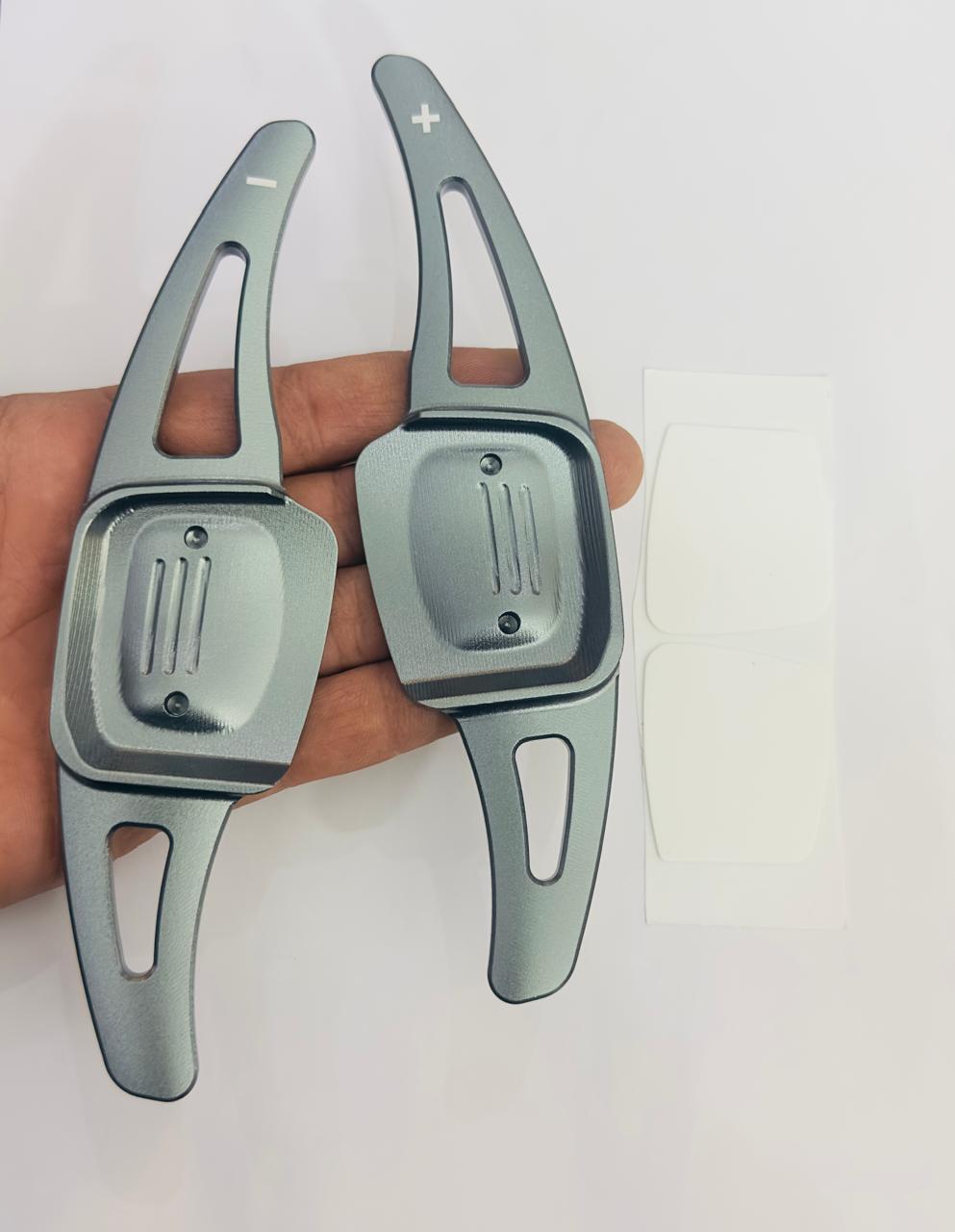 CNC Metal Virtus Paddle Shifter Car Paddle Shifter Interior Styling Parts Extensions Steering Wheel Paddles Shifter Cover