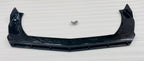 3PC Splitter 7 Dot Rocket ABS Car Front Bumper Splitter Diffuser Splitter Universal Durable Car Front Lip Chin Body Kit Bumper Lip Splitter 3Pieces Splitter