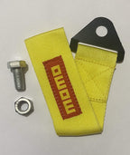 MOMO CAR Truck Tow Belt Strap Universal Front Rear Tow Strap Tow Hook Towing Belt (Nylon, 1000 kg Pull Capacity 1 Piece
