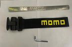 Momo Car Tow Hook Racing Style Trailer Hook Sticker Rear Tow Strap Tow Hook Towing Belt Car Bumper for Decoration Compatible with for All Vehicle Sparco Dummy Hook.