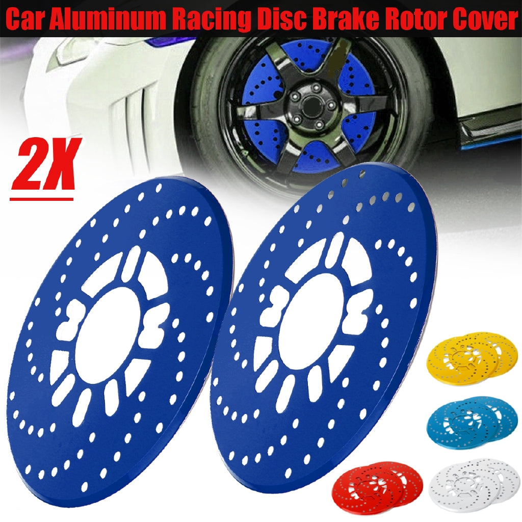 DISC PLATE ALLOY Disc Brake Cover Car Retrofit Protector Adapter Aluminum Auto Car Wheel Decorative Brakes