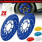 DISC PLATE ALLOY Disc Brake Cover Car Retrofit Protector Adapter Aluminum Auto Car Wheel Decorative Brakes