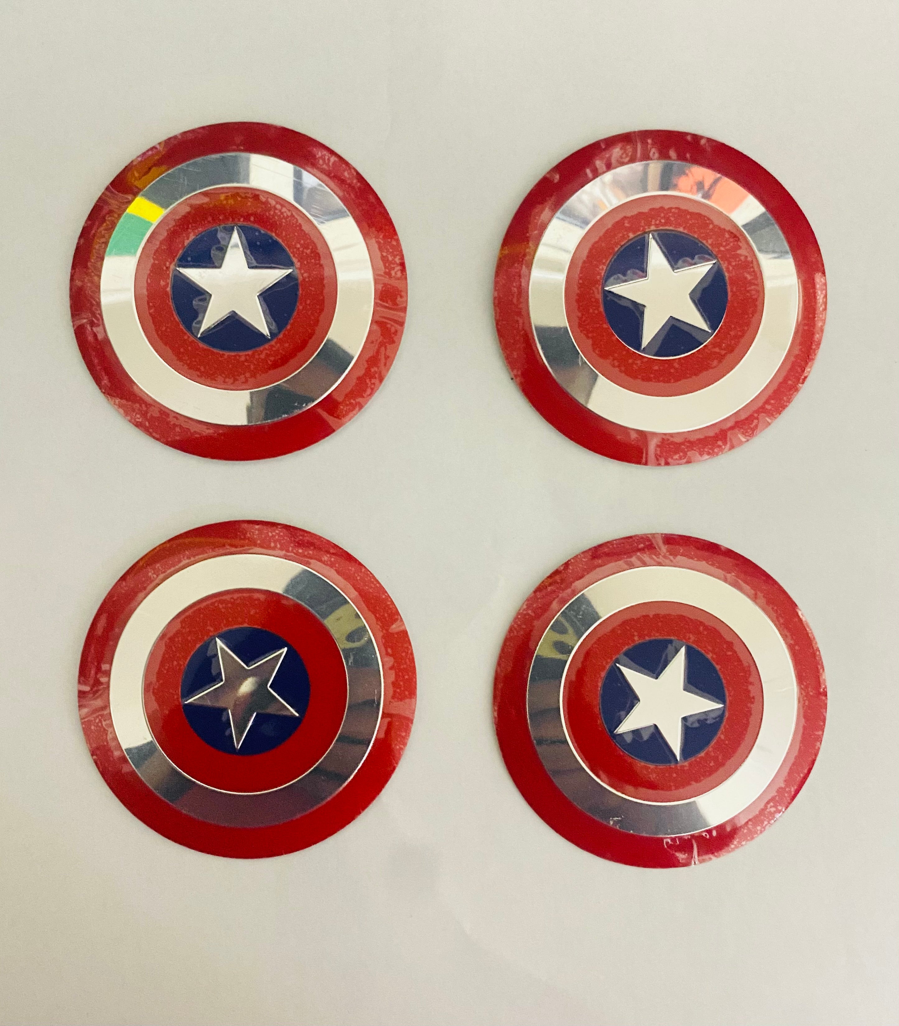 Emblem Car Wheel Center Hub Cap The Punisher Skull Caps Badge Sticker Decal 56mm 2INCH