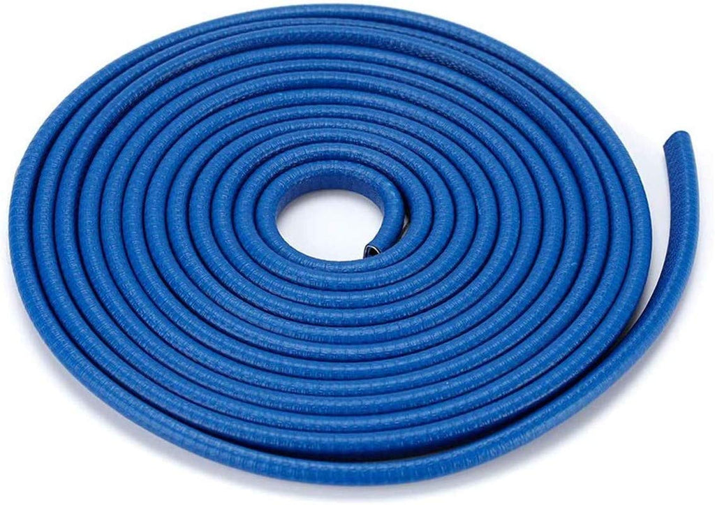 (BLUE TYRE Guard) Car Tyre Guard Edge Protector Universal Beading Alloy Wheel Edge Ring Rim Protectors Tyres Tire Guard Rubber Moulding Sticker Attractive Strip