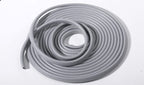 (GREY TYRE Guard) Car Tyre Guard Edge Protector Universal Beading Alloy Wheel Edge Ring Rim Protectors Tyres Tire Guard Rubber Moulding Sticker Attractive Strip