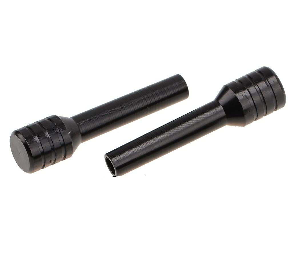 2PC Black Aluminum Alloy Car Door Lock Pins Car Interior Decorative Door Lock Pull Pin Auto Accessory Universal for All Cars Auto Accessories.