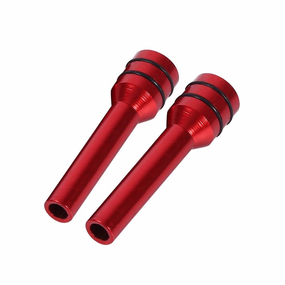 2PC Black Aluminum Alloy Car Door Lock Pins Car Interior Decorative Door Lock Pull Pin Auto Accessory Universal for All Cars Auto Accessories.