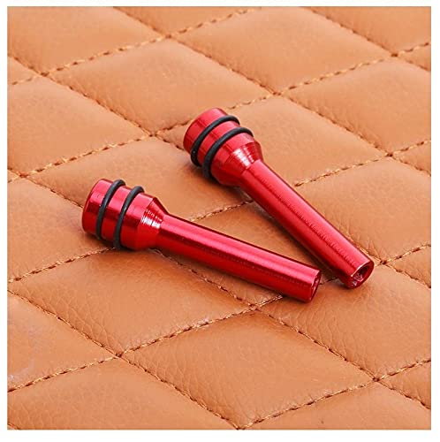 2PC Black Aluminum Alloy Car Door Lock Pins Car Interior Decorative Door Lock Pull Pin Auto Accessory Universal for All Cars Auto Accessories.