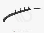 5 Fin Acrylic Material GTI Rear After Lip Diffuser Splitter Skirst Blinds Spoiler Diffuser Spoiler Compatible with Volkswagen Vw Polo Mk5 Acrylic Diffuserr for Car 1 PC
