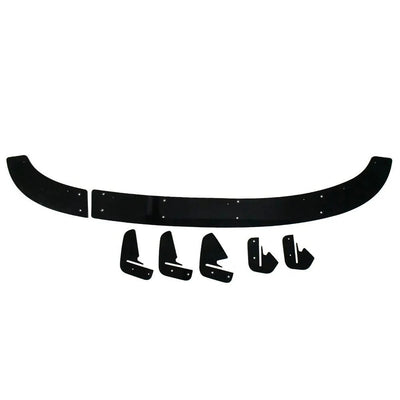 5 Fin Acrylic Material GTI Rear After Lip Diffuser Splitter Skirst Blinds Spoiler Diffuser Spoiler Compatible with Volkswagen Vw Polo Mk5 Acrylic Diffuserr for Car 1 PC