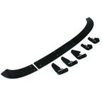 5 Fin Acrylic Material GTI Rear After Lip Diffuser Splitter Skirst Blinds Spoiler Diffuser Spoiler Compatible with Volkswagen Vw Polo Mk5 Acrylic Diffuserr for Car 1 PC