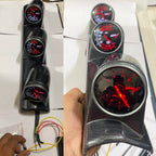 Pillar Meter Right Side Gauges Series HKS Tachometer Pillar RPM Meter Gauge HKS Water TEMPREATURE Pillar Meter HKS Volt Meter Pillar Gauge