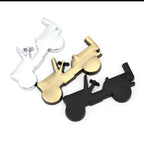 7 x 4Cm Willy Thar Logo Car Bike Metal Willy Thar Logo Car Emblem Premium 3D Badge Auto Racing Sport Sticker Grand Tourer Decal 1 PC