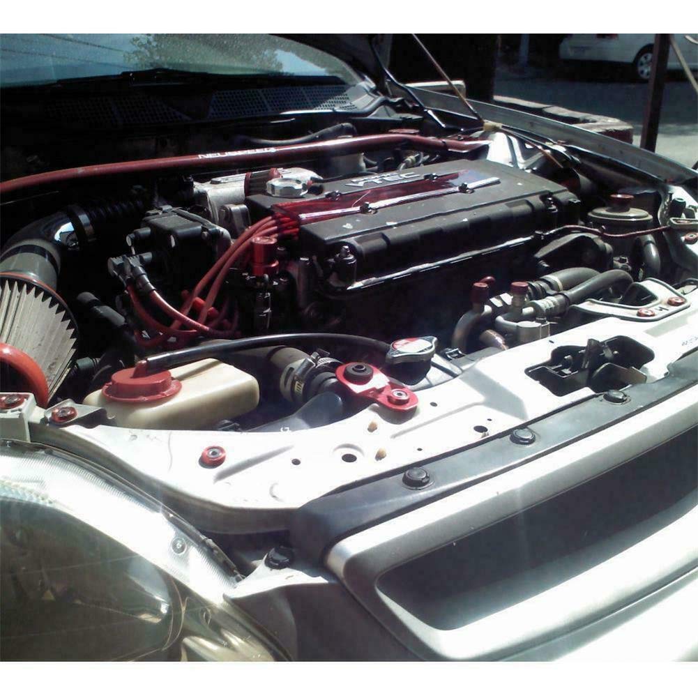 10pc/Set Silver Fender Washer Engine Dress Up Kit CNC Bumper Fender Washer Bolt for Modified Car Fender Washer Bolts Fasteners.