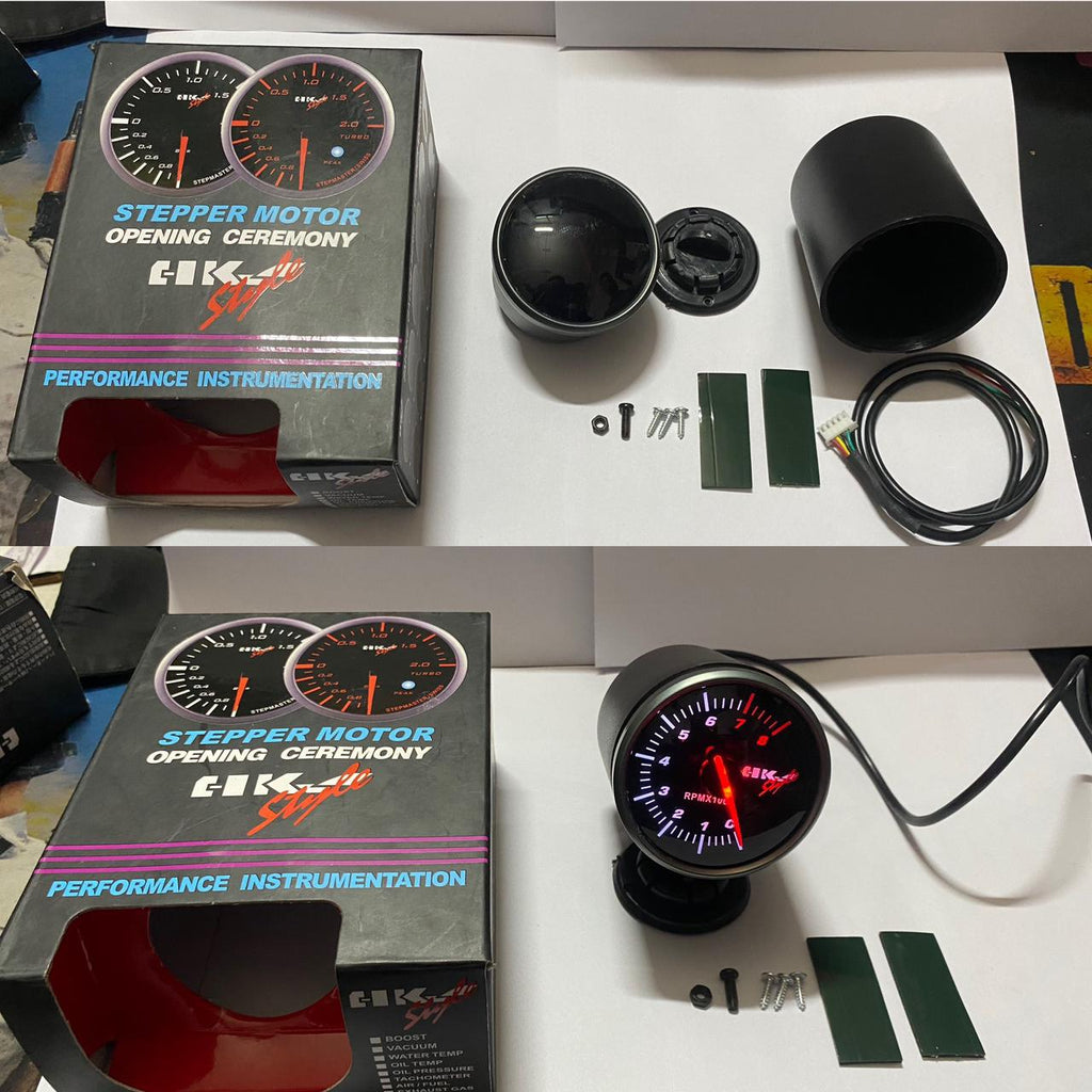 RPM HKS Car Dashboard Meter Gauges Series HKS RPM TACHO METER UNIVERSAL FOR ALL CAR