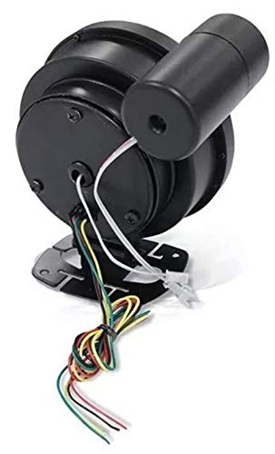 Tiger RPM Meter, Speedometer Tacho Gauge (Black)